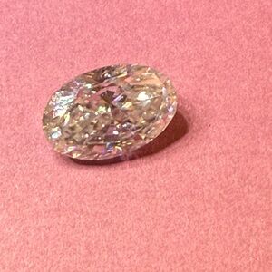 5ct Elegant Moissanite Oval Gemstone